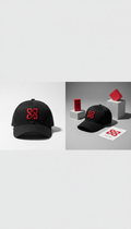 Minimalist Beanie With Crimson Tag