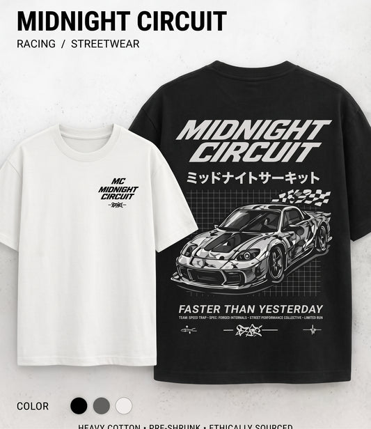 Midnight Circuit JDM Streetwear T-Shirt